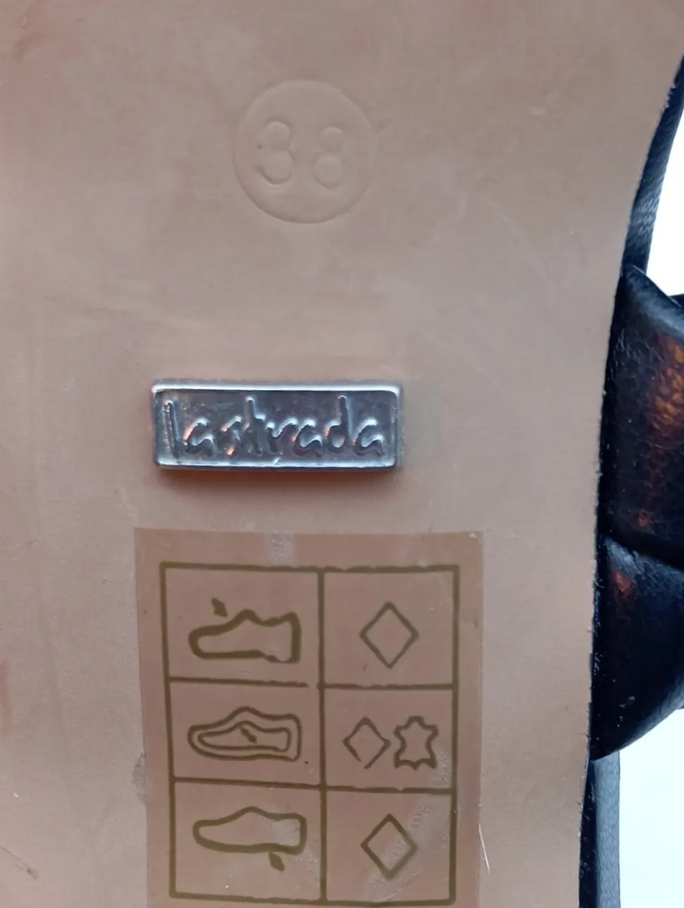 Absatz Pantoletten Größe 38