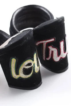 Absatz Pantoletten Größe 39