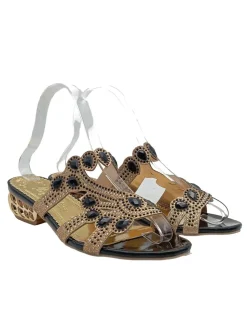 Absatz Pantoletten Größe 38