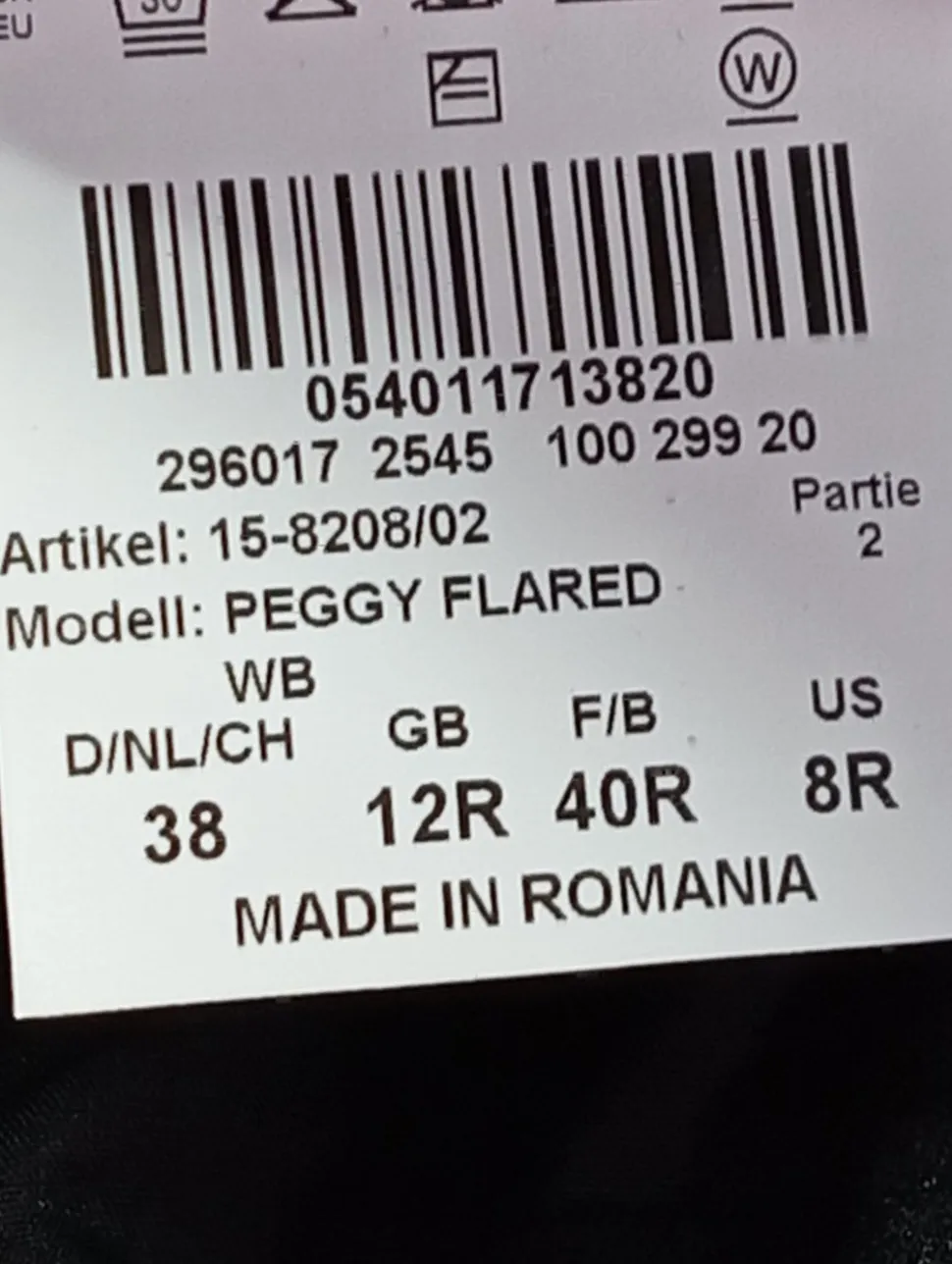 Anzughose Größe 38