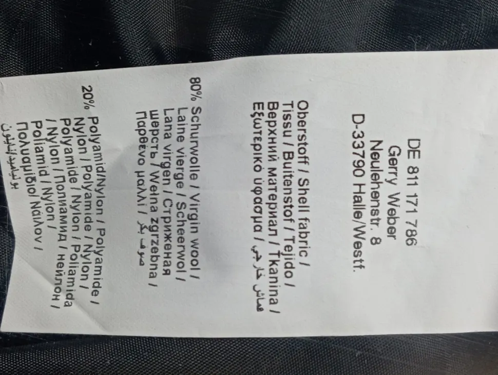 Übergangsmantel Größe 40