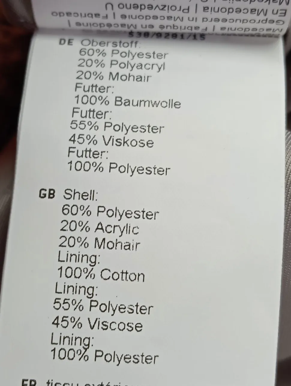 Übergangsmantel Größe 38