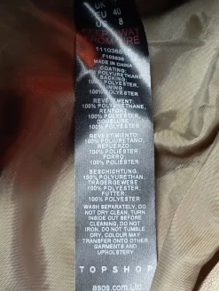 Bikerweste Größe 40