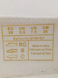 Espadrilles-Sandalen Größe 39