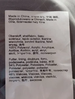 Fellweste Größe 46