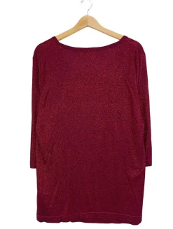 Glanzbluse Größe 48