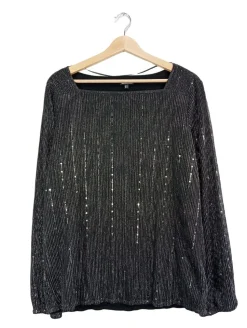 Glanzbluse Größe 42