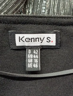 Glanzbluse Größe 42