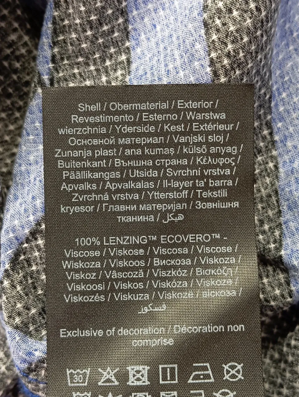 Hemd-Bluse Größe 34