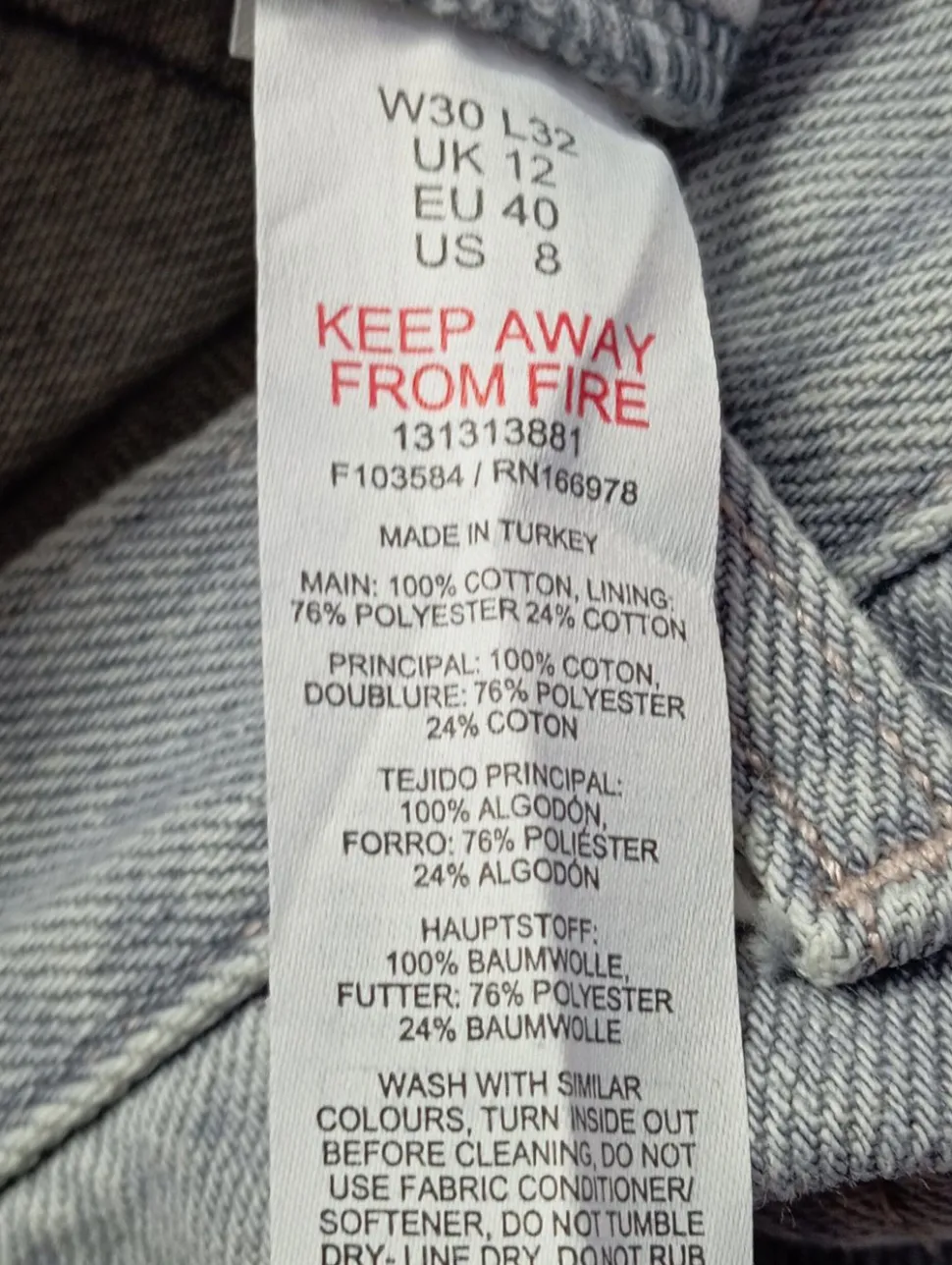 High Waist Jeans Größe 40