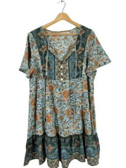 Hippiekleid Größe 44