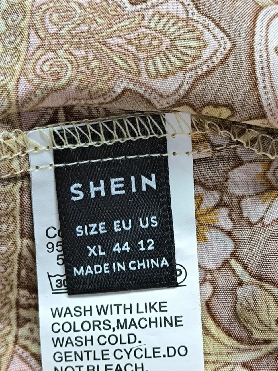 Hippiekleid Größe 44