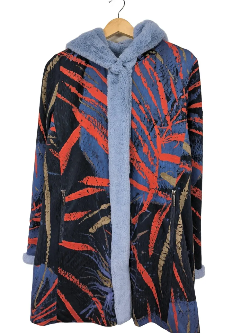 Kapuzenmantel Größe 36