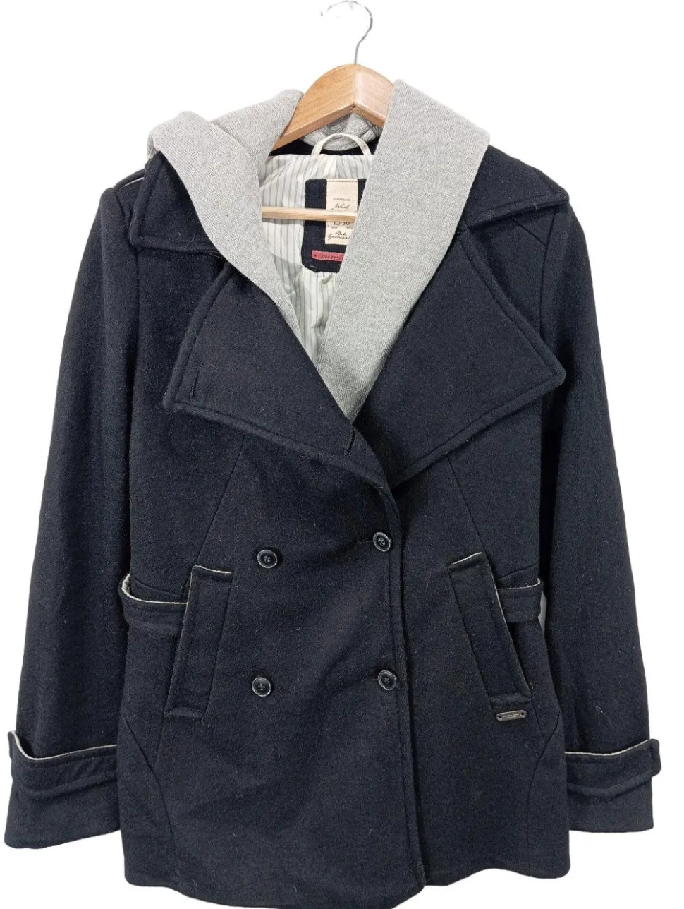 Kapuzenmantel Größe 40