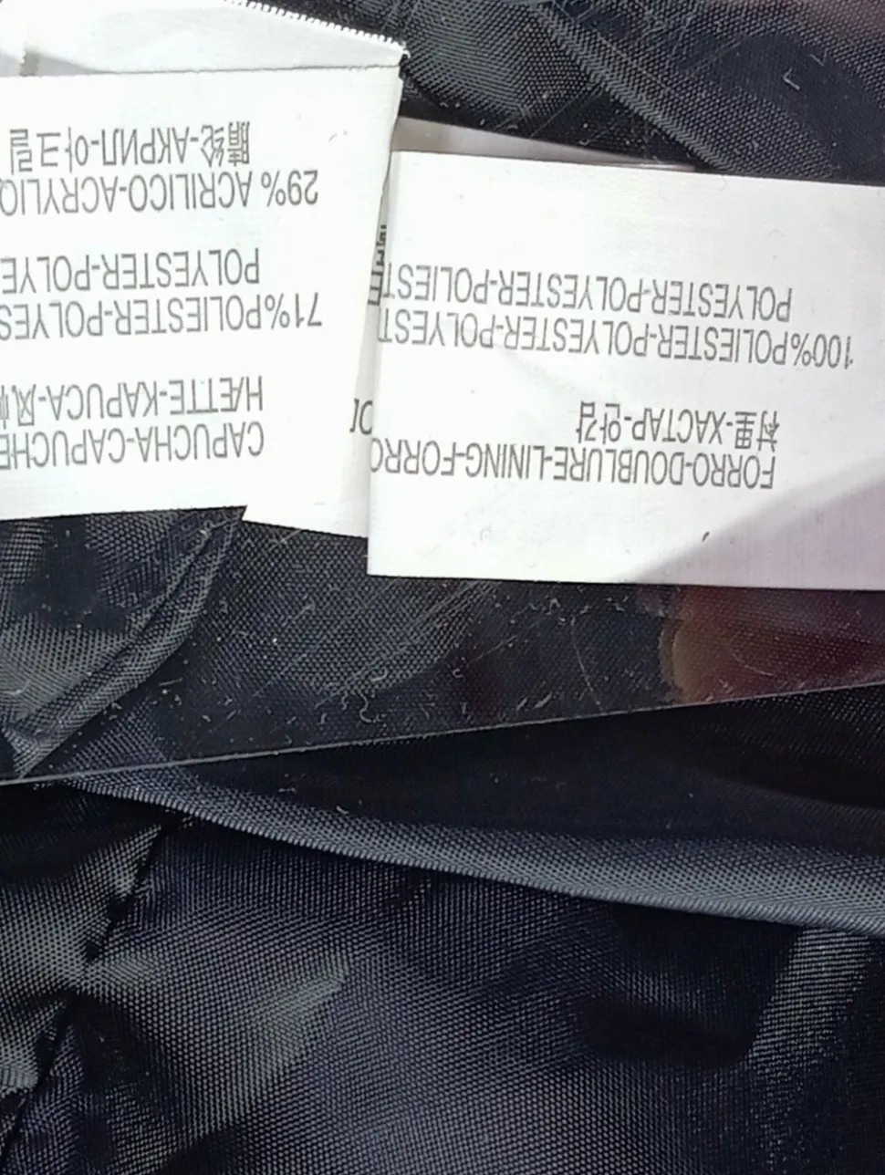 Kapuzenmantel Größe 40