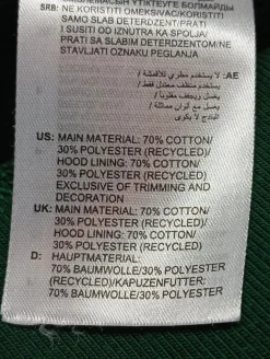 Kapuzensweatshirt Größe 36