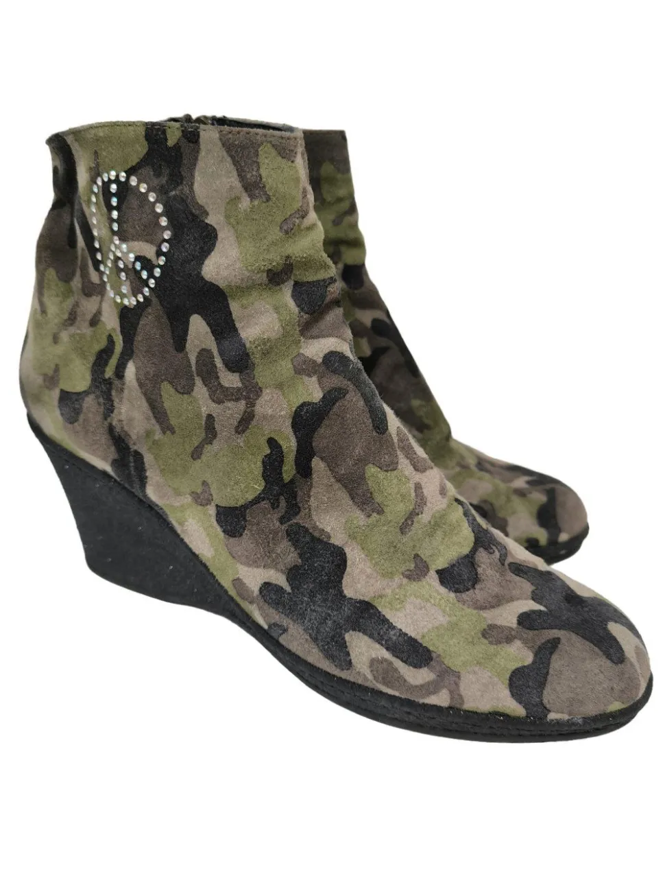 Keil-Stiefeletten Größe 42