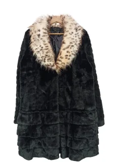 Kunstfellmantel Größe 38