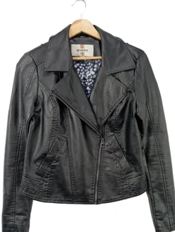 Kunstlederjacke Größe 36