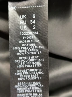 Kunstlederkleid Größe 34