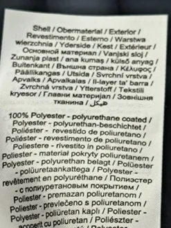 Kunstledermantel Größe 38