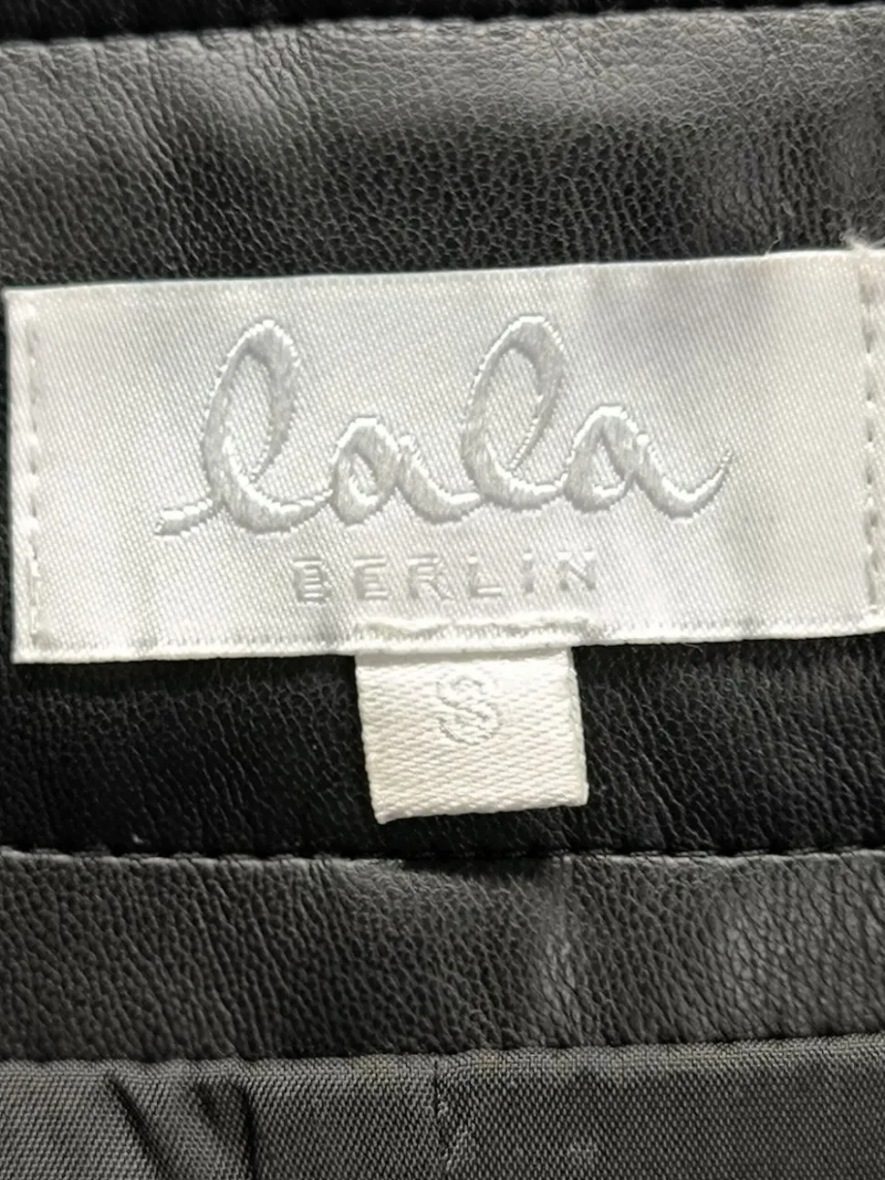 Kunstlederrock Größe 36