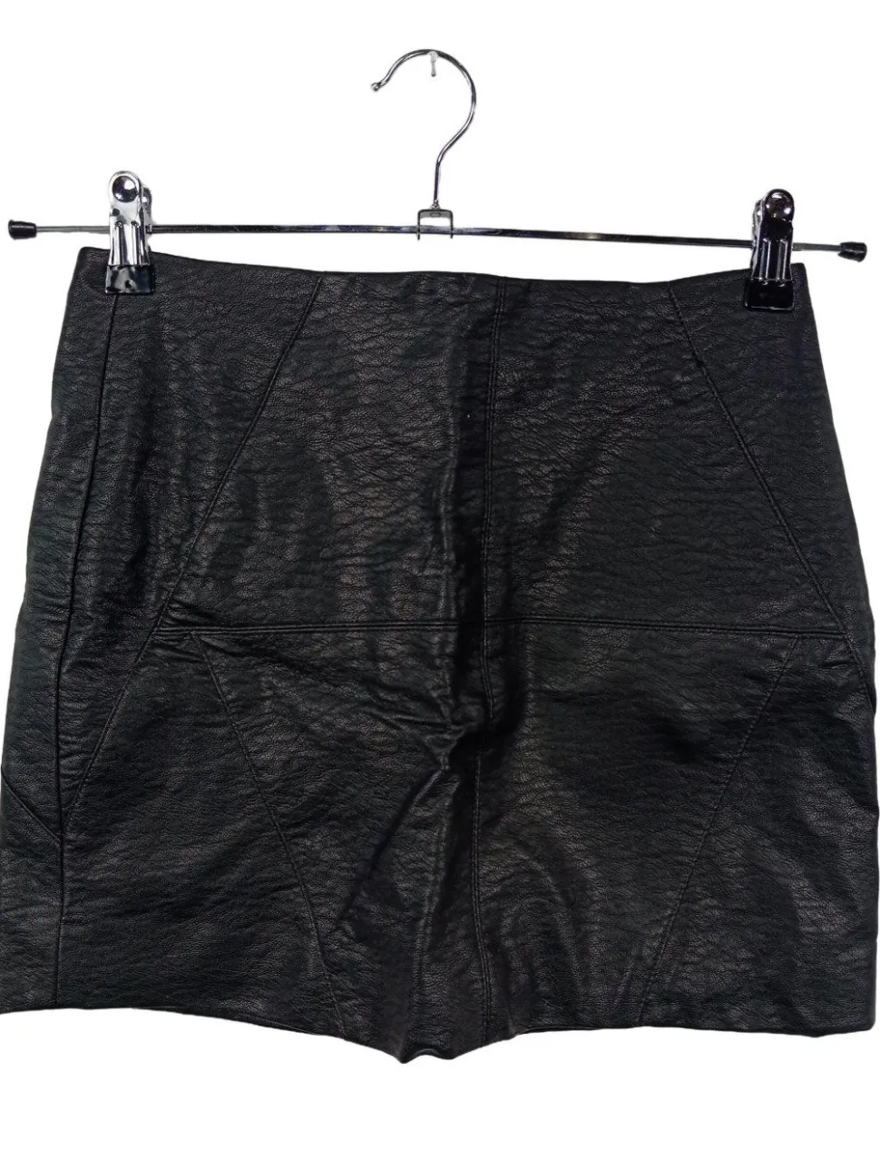 Kunstlederrock Größe 34