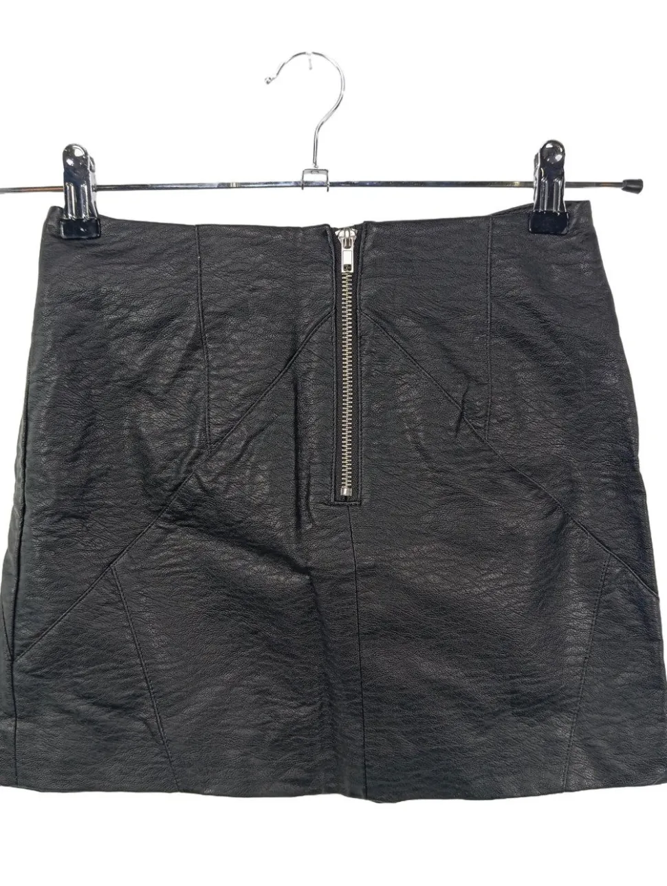 Kunstlederrock Größe 34