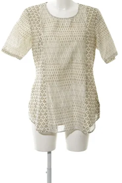 Kurzarm-Bluse Größe 40