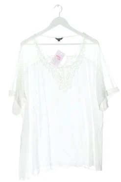 Kurzarm-Bluse Größe 42