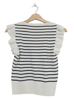 Kurzarm-Bluse Größe 34