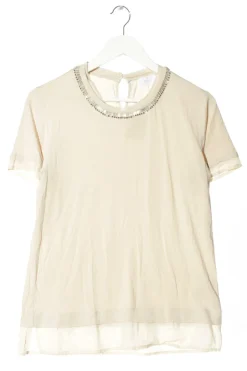 Kurzarm-Bluse Größe 40