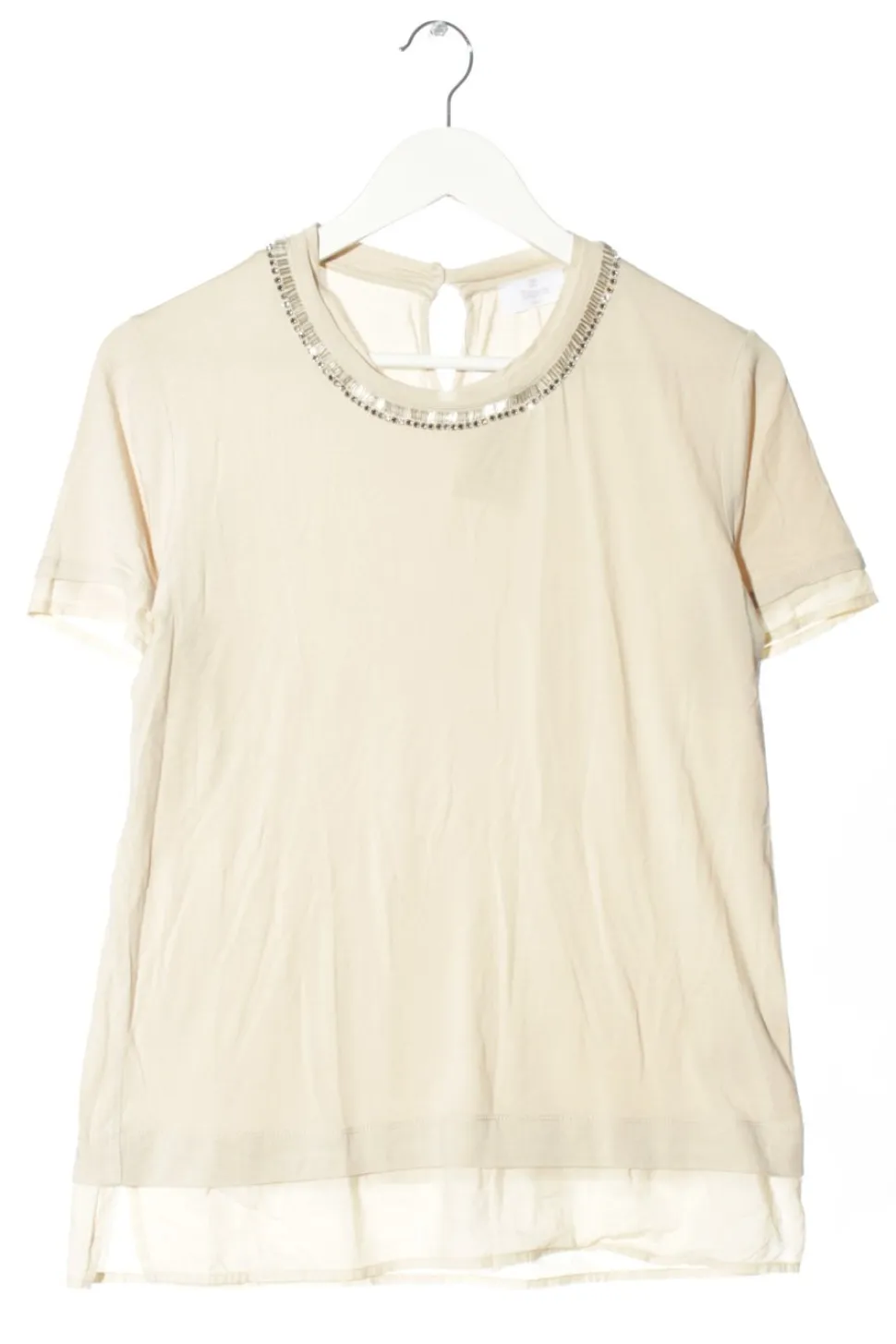 Kurzarm-Bluse Größe 40