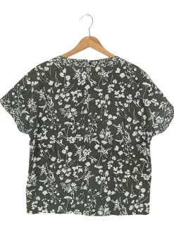 Kurzarm-Bluse Größe 38