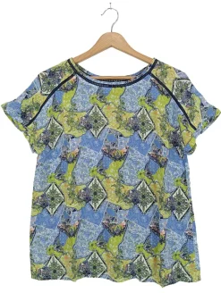 Kurzarm-Bluse Größe 36