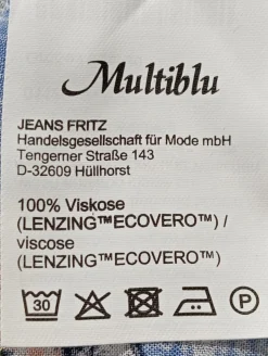 Kurzarm-Bluse Größe 36