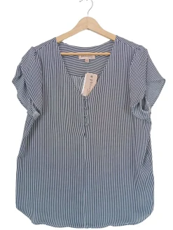 Kurzarm-Bluse Größe 38