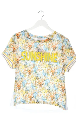 Kurzarm-Bluse Größe 38