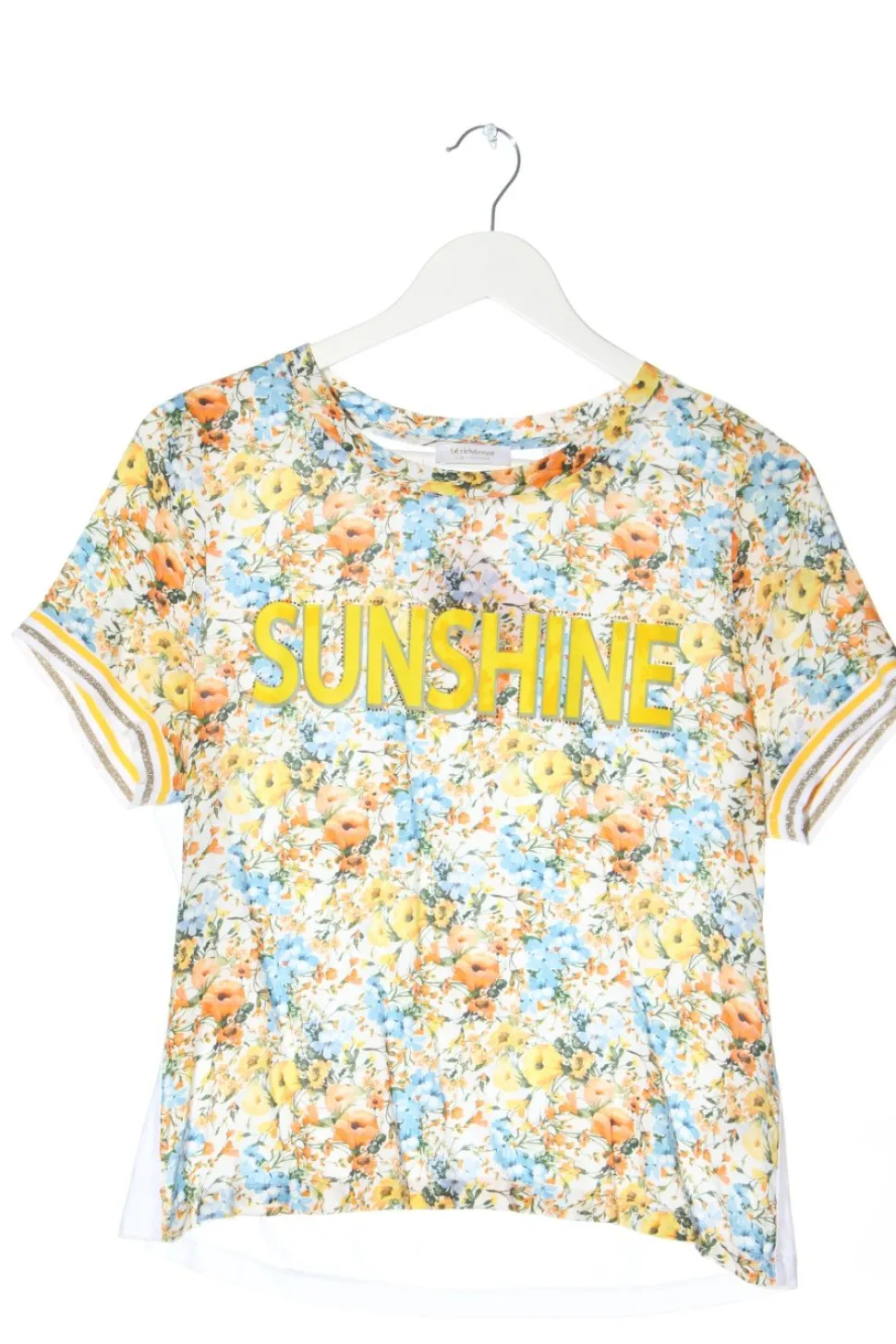 Kurzarm-Bluse Größe 38