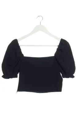 Kurzarm-Bluse Größe 36