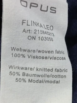 Kurzarm-Bluse Größe 42