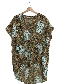 Kurzarm-Bluse Größe 44