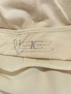 Kurzarm-Bluse Größe 46