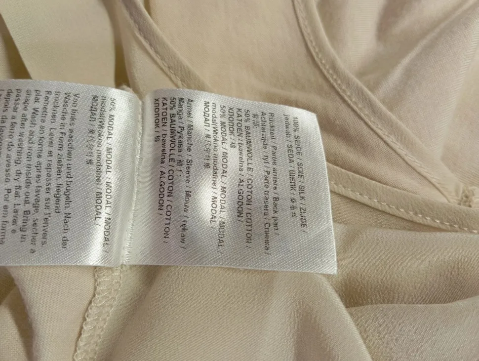 Kurzarm-Bluse Größe 46