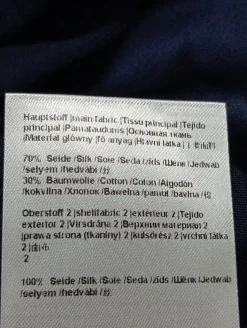 Kurzarm-Bluse Größe 46