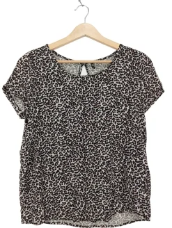Kurzarm-Bluse Größe 34