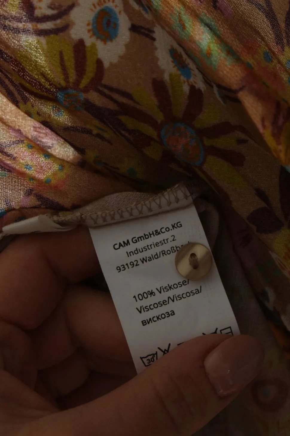 Langarm-Bluse Größe 36