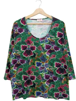 Langarm-Bluse Größe 48