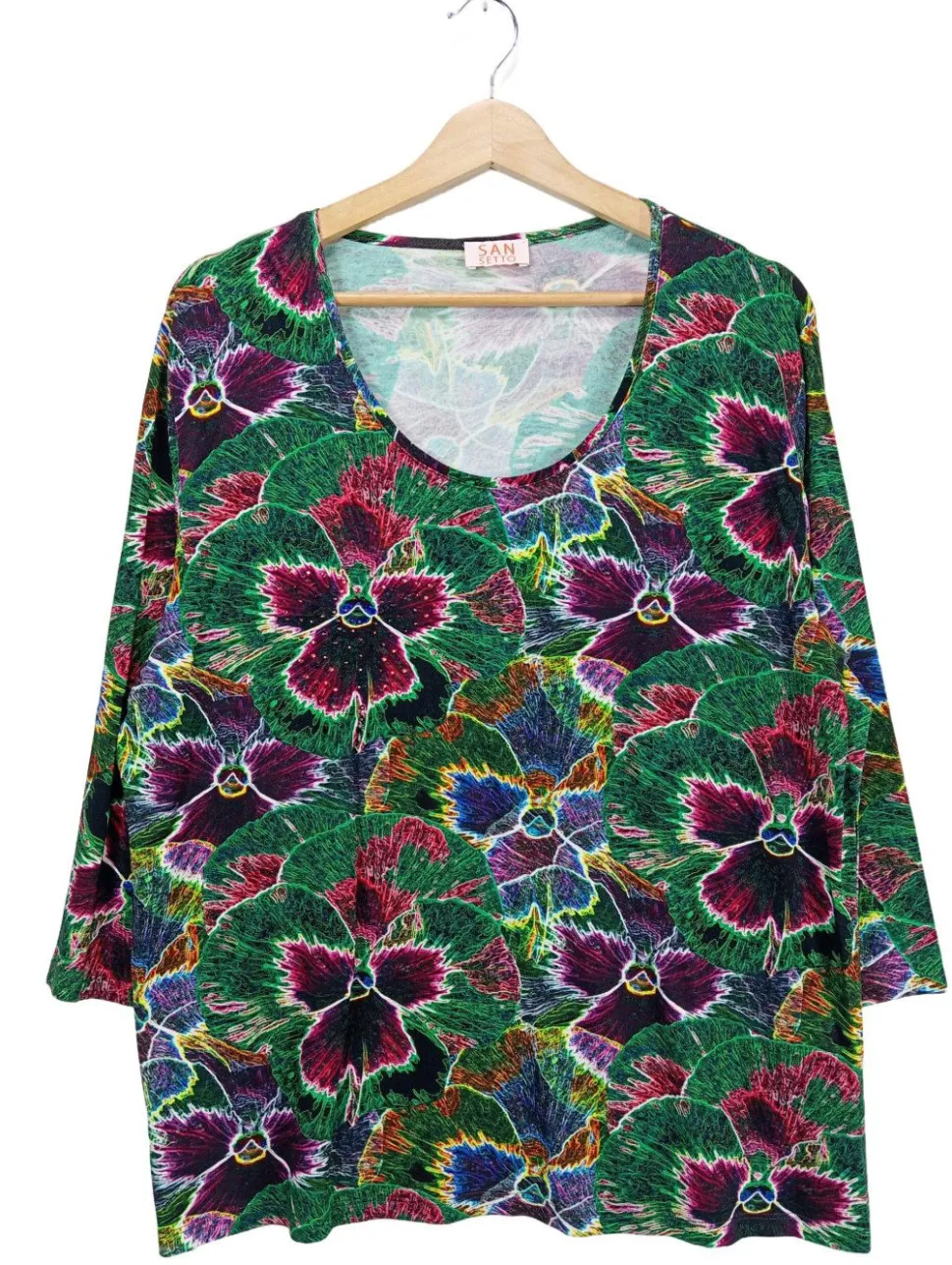 Langarm-Bluse Größe 48