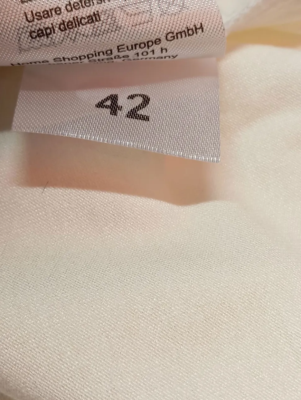 Langarm-Bluse Größe 42